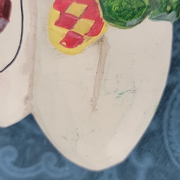 Midwest of Cannon Falls Folk Art Snowman Hanger Carved Wood-Look Ornament Lot - Picture 11 of 11